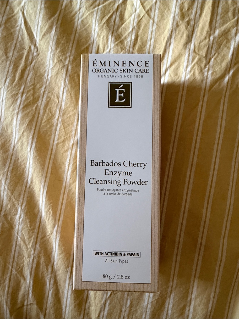 NWT Eminence Organic Skin Care - Barbados Cherry Enzyme Cleansing Powder